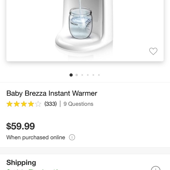 Baby Brezza Water Warmer like new in box - Picture 3 of 3